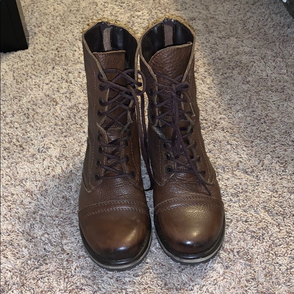 Steve Madden Combat Boots